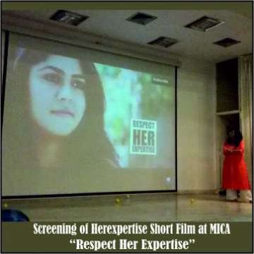 Screening of Short Film of Herexpertise at MICA